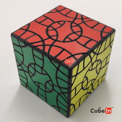 未包扎的立方体直升机十二面体