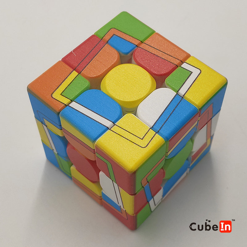 Zinna Heat Printed 3x3 Cube