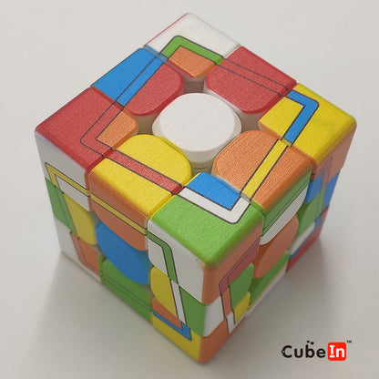 Zinna Heat Printed 3x3 Cube