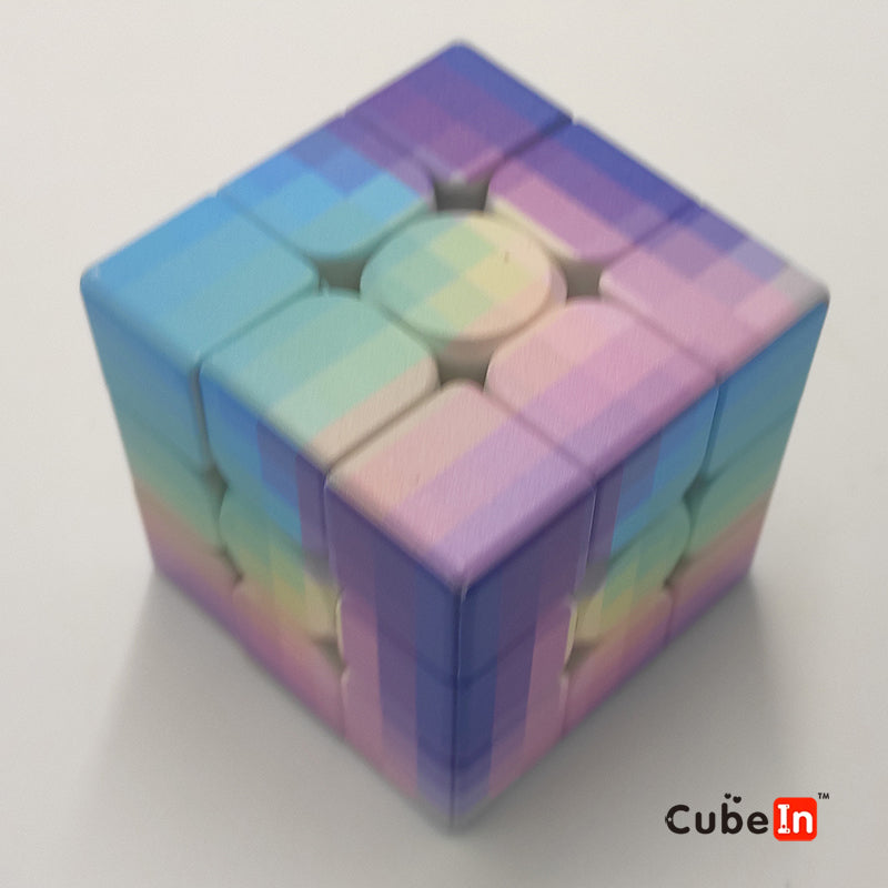 Zinna Heat Printed 3x3 Cube