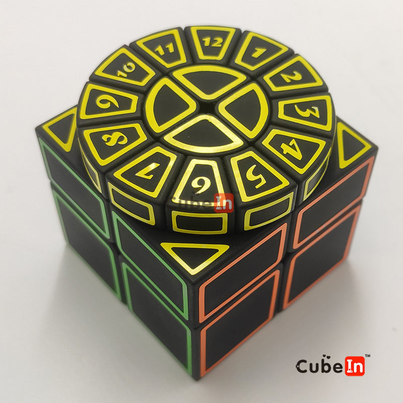 Cubo de tinta Zhecube com autocolantes vazados