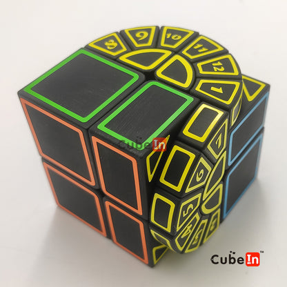 Cubo de tinta Zhecube com autocolantes vazados