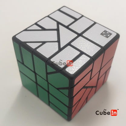 x² Asterisk Cube (напечатан на 3D-принтере) 