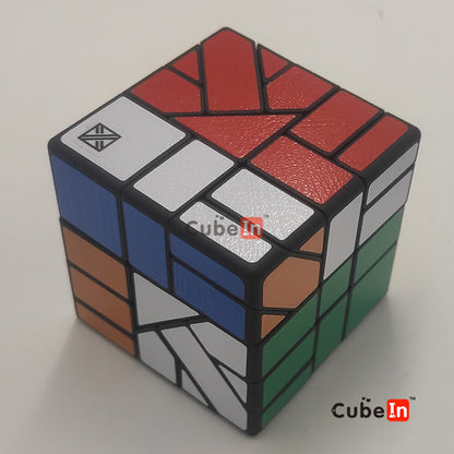 x² Asterisk Cube (напечатан на 3D-принтере) 