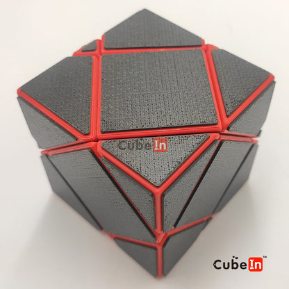 Cubo Skewb con espejo impreso en 3D 
