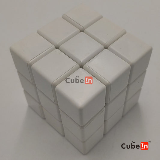 Blank 3x3 cube White