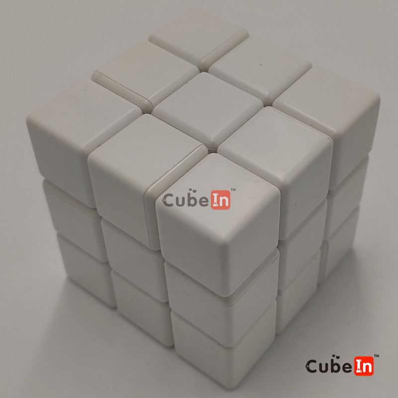 Blank 3x3 cube White
