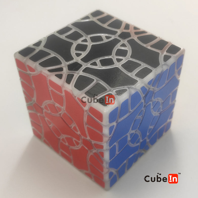 未包扎的立方体直升机十二面体