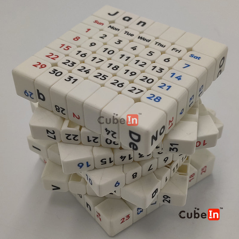 7x7 Magnetic Calendar Cube(Free Shipping)