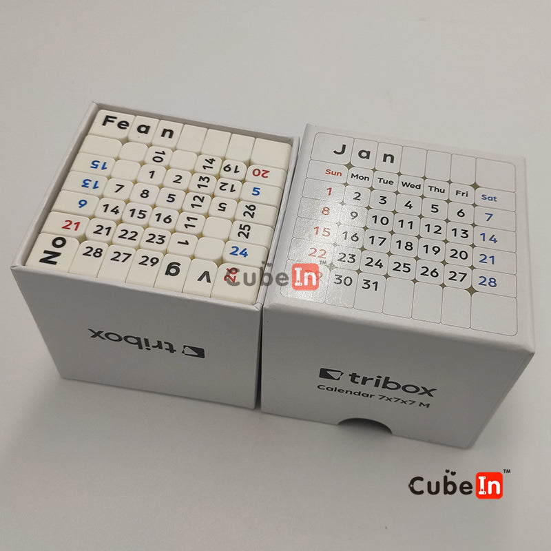7x7 Magnetic Calendar Cube(Free Shipping)
