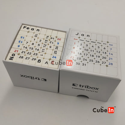 7x7 Magnetic Calendar Cube(Free Shipping)