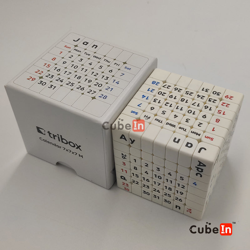 7x7 Magnetic Calendar Cube(Free Shipping)