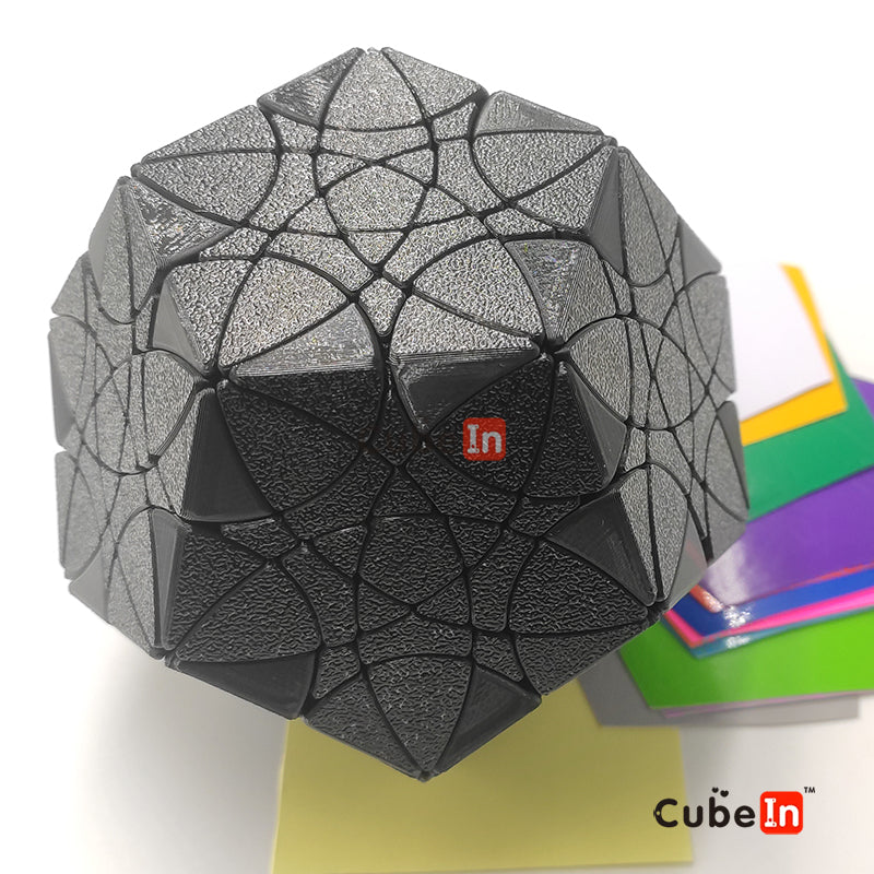 Dodecaedro estrella espiral (3D)