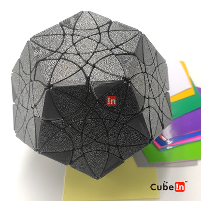 Dodecaedro estrella espiral (3D)