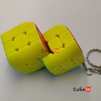 Cubetwist Twins Penrose keychain