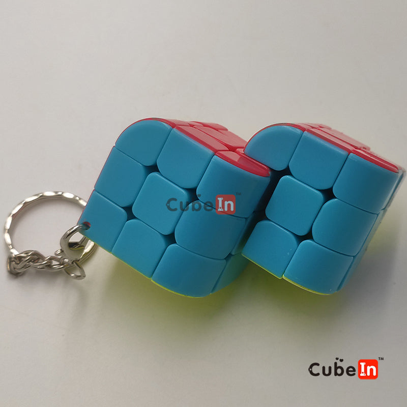 Cubetwist Twins Penrose keychain