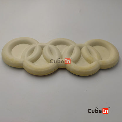 Vintage Olympic Hungarian Rings