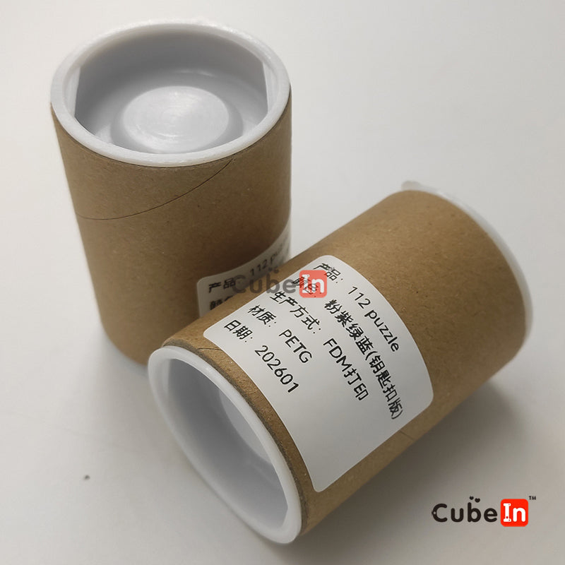 Rompecabezas 1x1x2 impreso en 3D