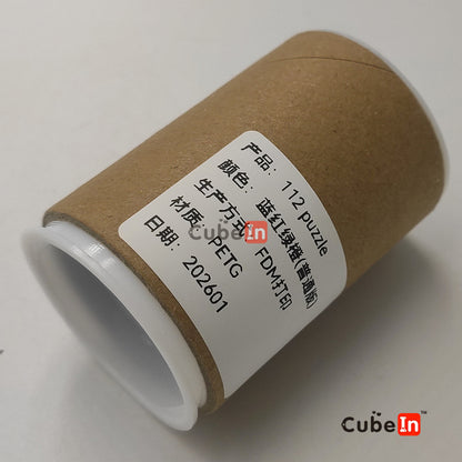 Rompecabezas 1x1x2 impreso en 3D