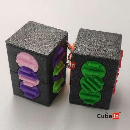 Rompecabezas 1x1x2 impreso en 3D