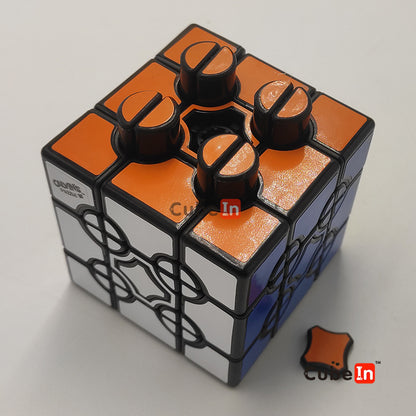 Rompecabezas Gear Orbit City negro (envío gratuito)