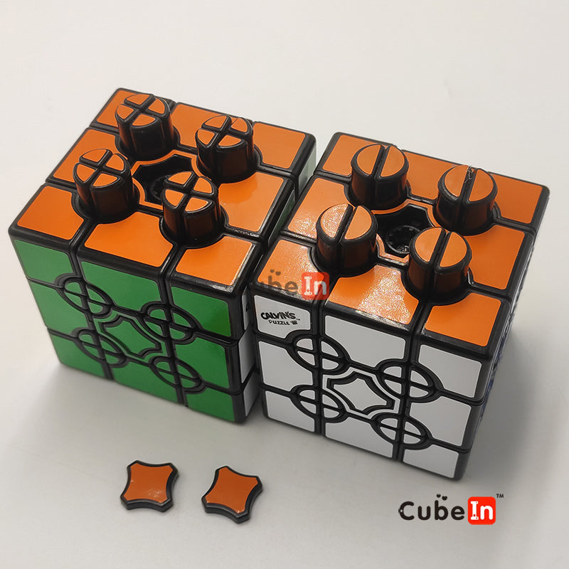 Rompecabezas Gear Orbit City negro (envío gratuito)