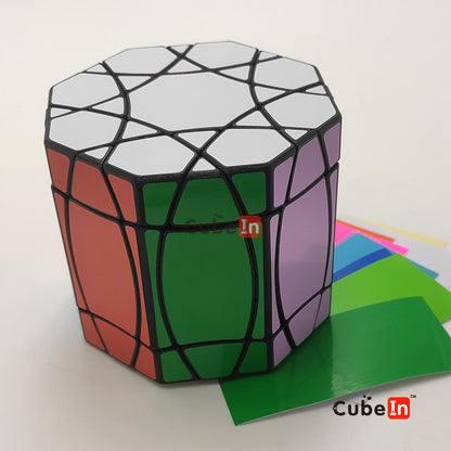 Prisma octogonal curvo Gecube 3x3