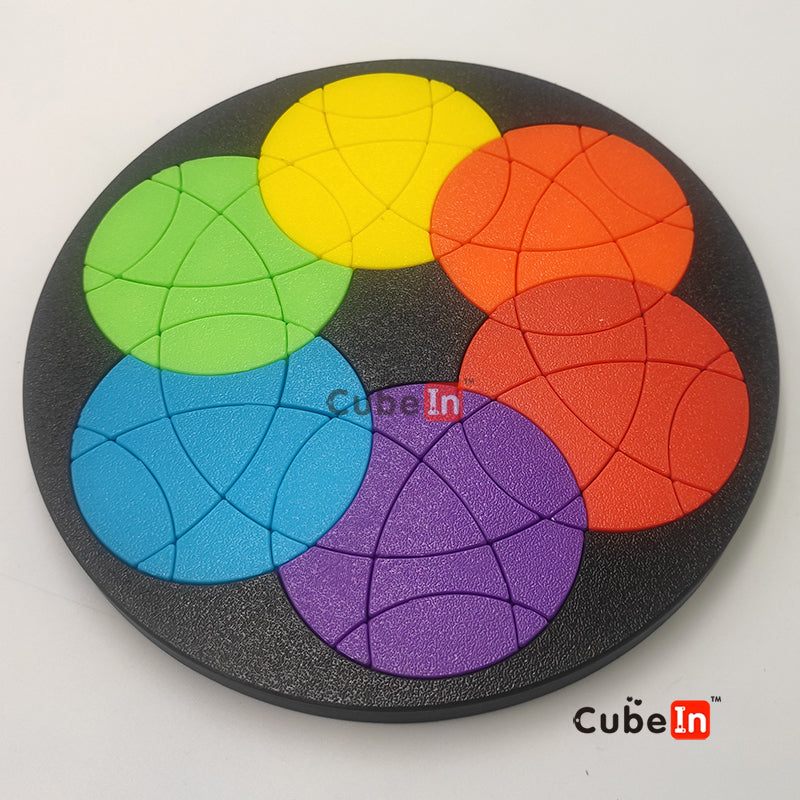 Rompecabezas de la órbita lunar C4U (3D)