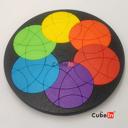 Rompecabezas de la órbita lunar C4U (3D)