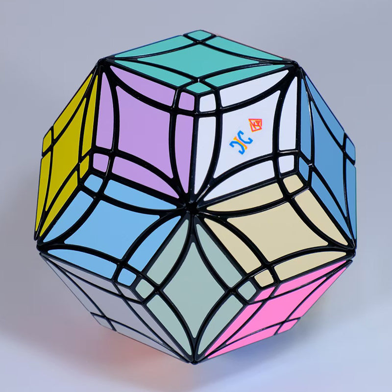 Rompecabezas Kairis con cara curvada, rombo giratorio, triacontaedro Plus