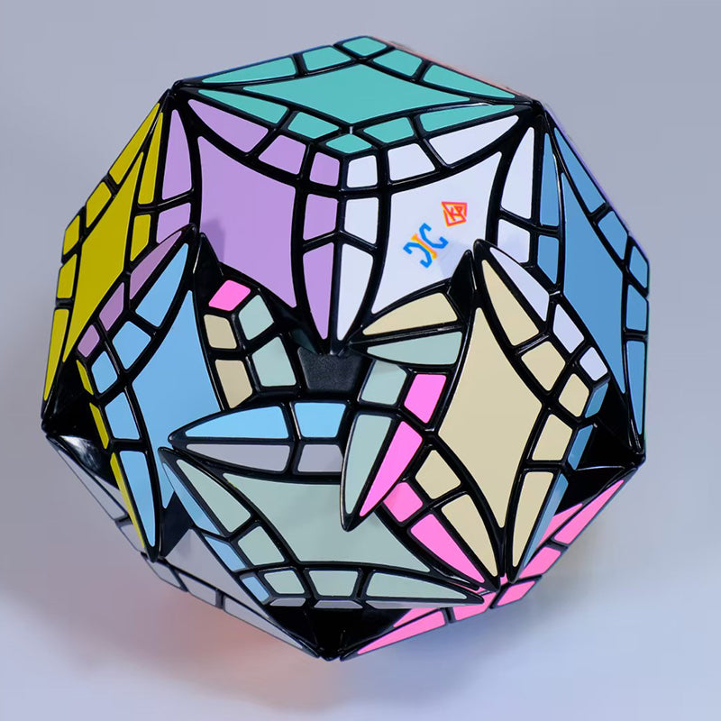 Rompecabezas Kairis con cara curvada, rombo giratorio, triacontaedro Plus