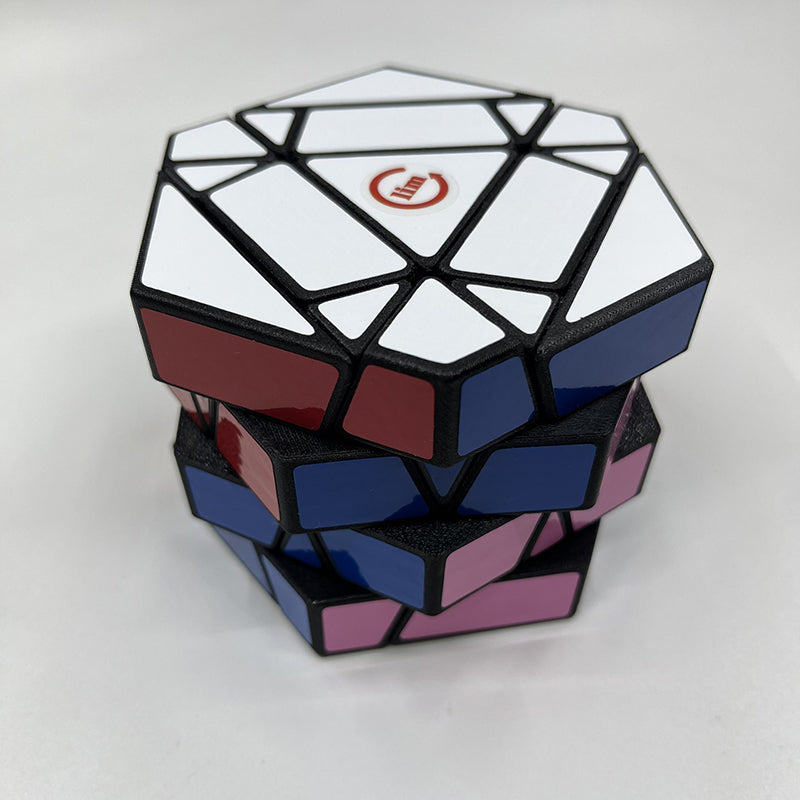 Limcube Mixup Skewb Prism Twisty Puzzle