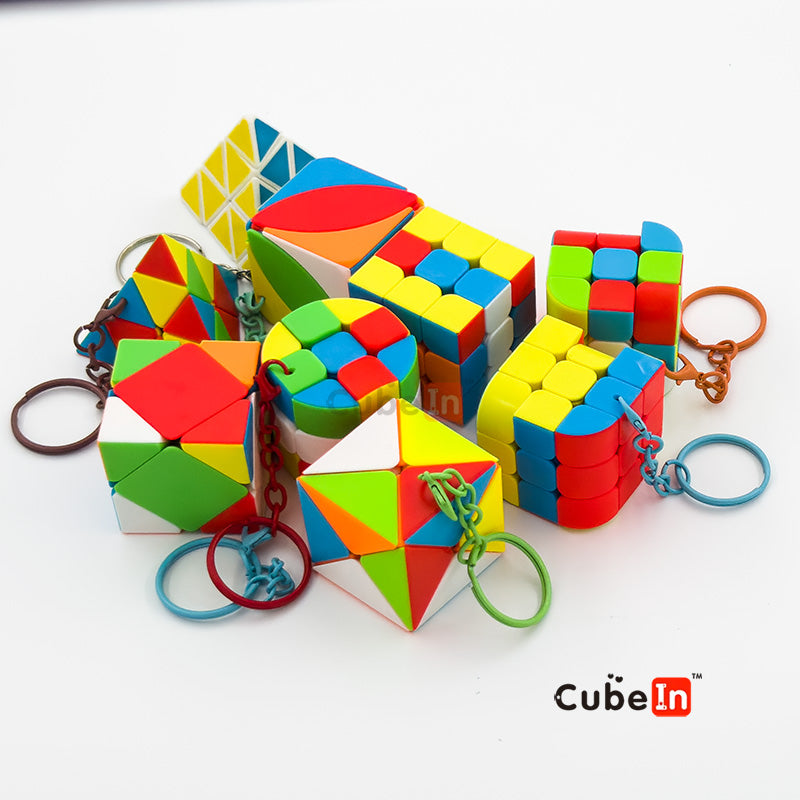 Creative Mini Cube Keychain Series - Ultimate EDC Fidget Puzzle Collection (3.5cm)