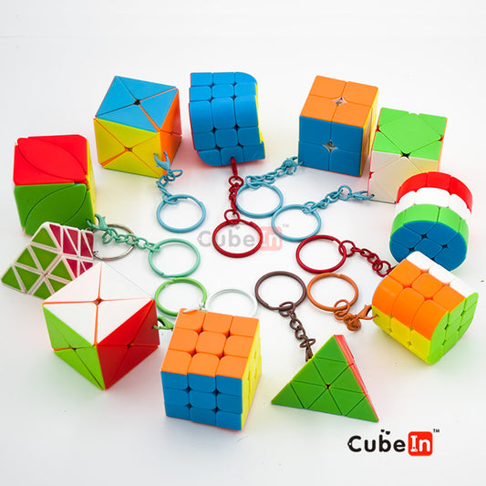 Creative Mini Cube Keychain Series - Ultimate EDC Fidget Puzzle Collection (3.5cm)