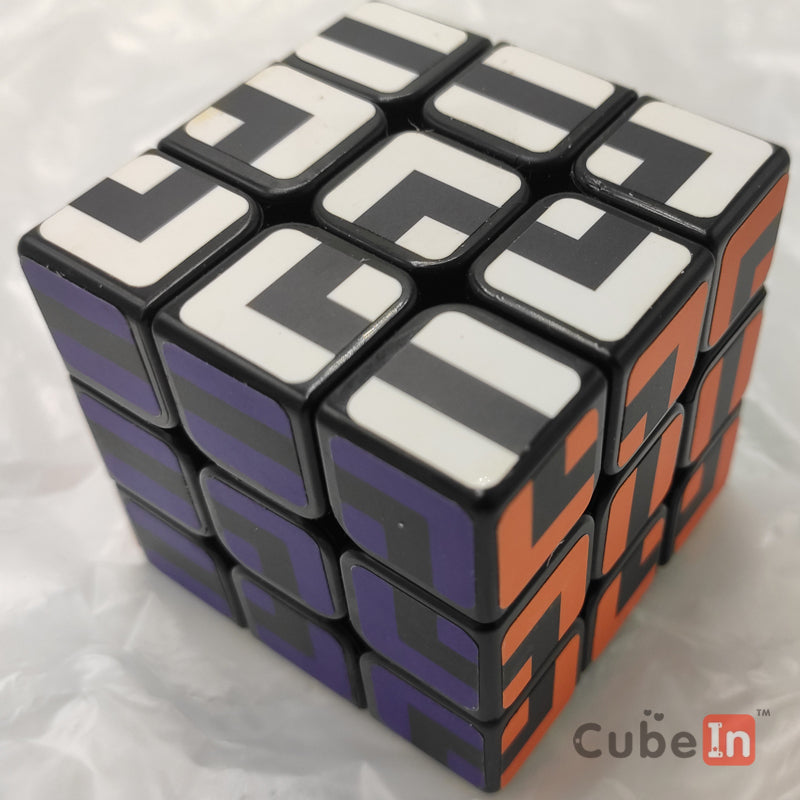 CubeTwist 3x3 с наклейкой «Лабиринт» 