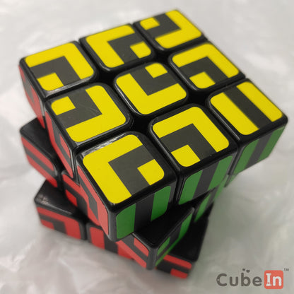 CubeTwist 3x3 с наклейкой «Лабиринт» 