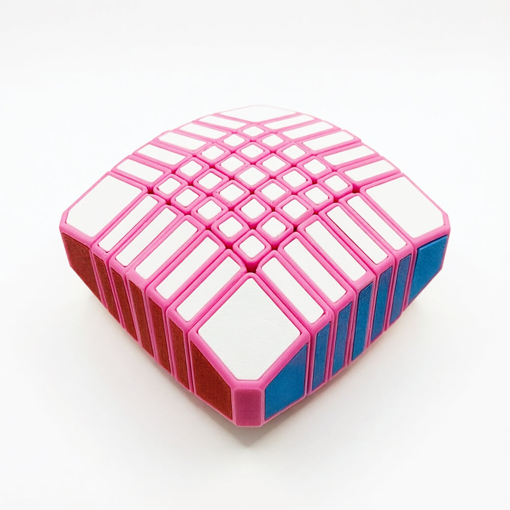ZePuzzles 1x7x7 Floppy cube (Premium 3D Printed Edition)