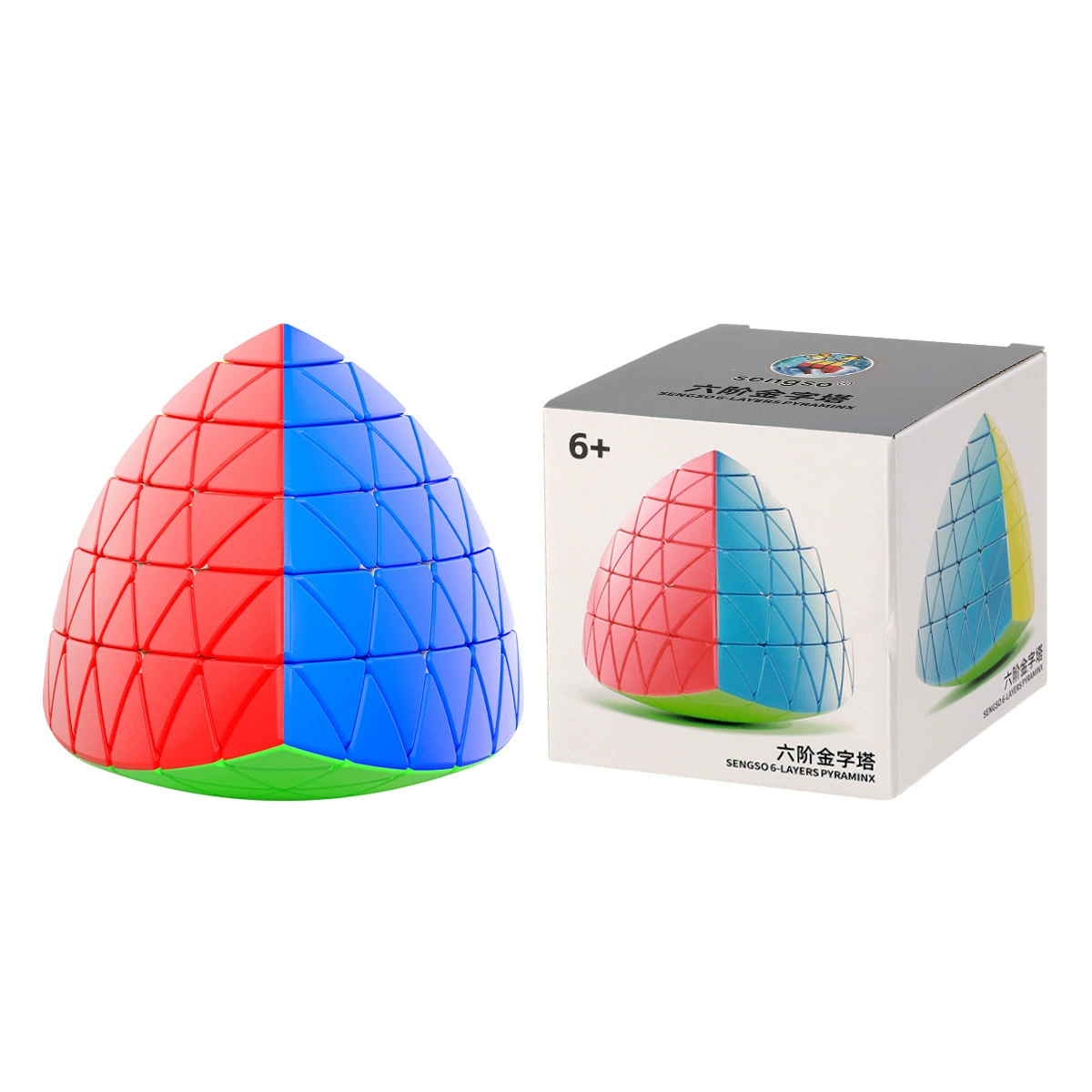 Cubo Pyraminx Sengso 6x6 