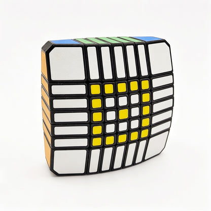 ZePuzzles 1x7x7 Floppy cube (Premium 3D Printed Edition)