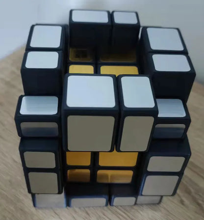 3D Printed Super 4x4 Mirror Cube - CubeIn