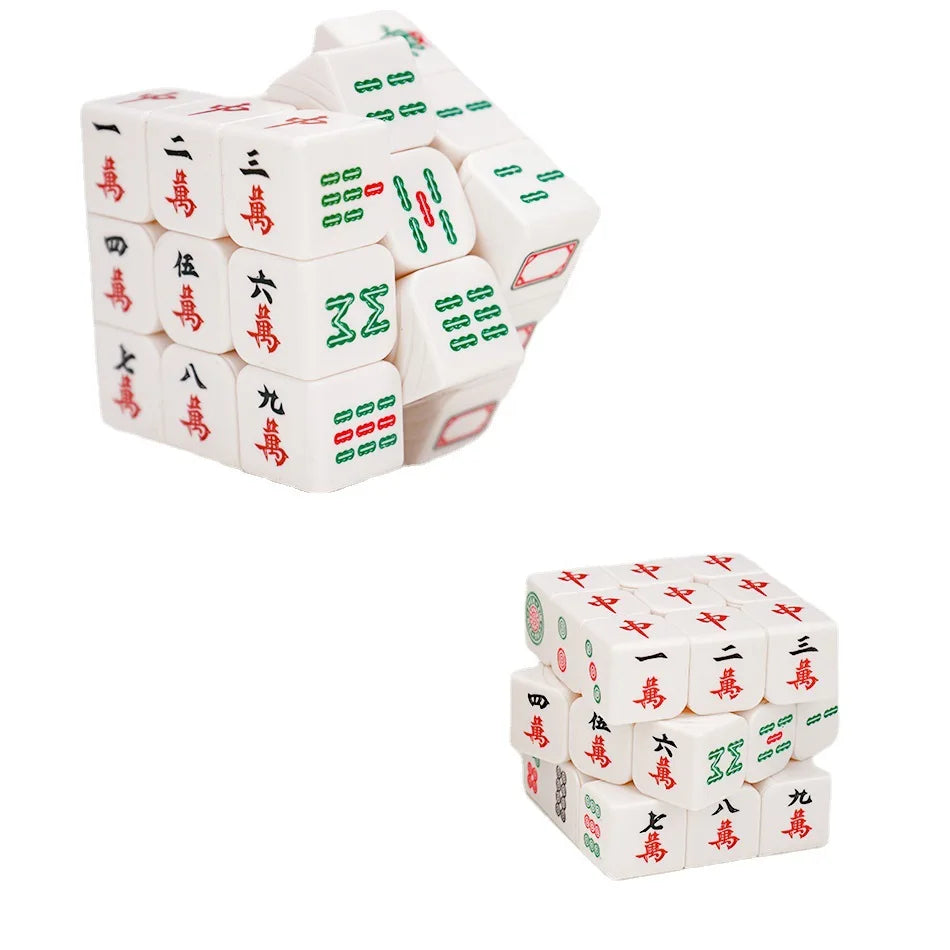 Mahjong 3x3 Cube Puzzle  Puzzle  gift idea - CubeIn