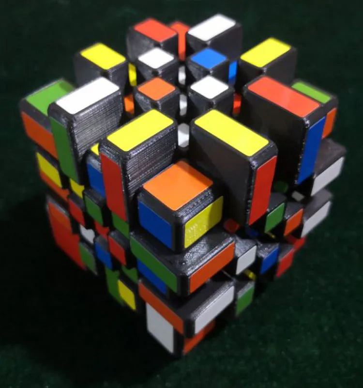 3D Printed 5x5 Mirror Cube - CubeIn