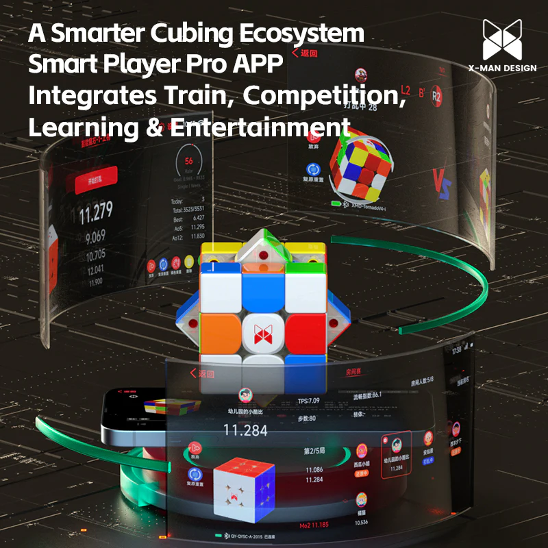 Cubo inteligente Qiyi Tornado V4 AI (banco de energía)