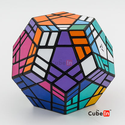 AJ Split Megaminx Cube - Advanced Dodecahedron Designer Shape-Mod