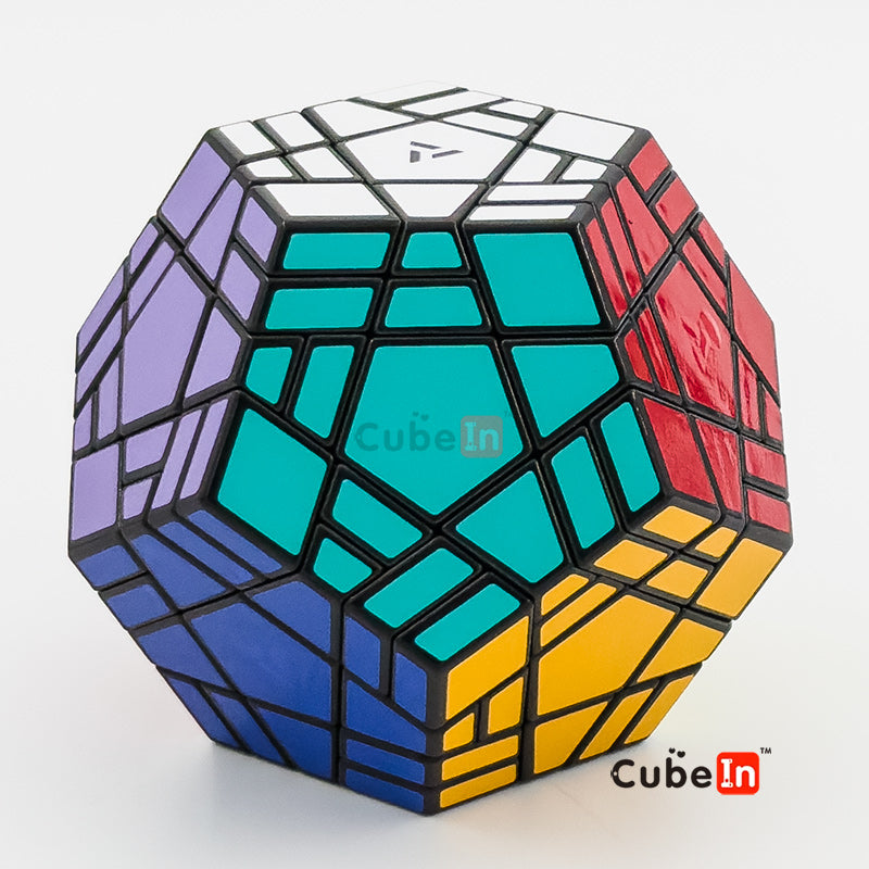 AJ Split Megaminx Cube - Advanced Dodecahedron Designer Shape-Mod