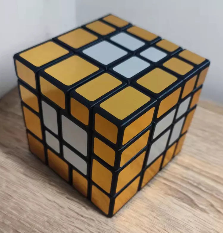 3D Printed Super 4x4 Mirror Cube - CubeIn