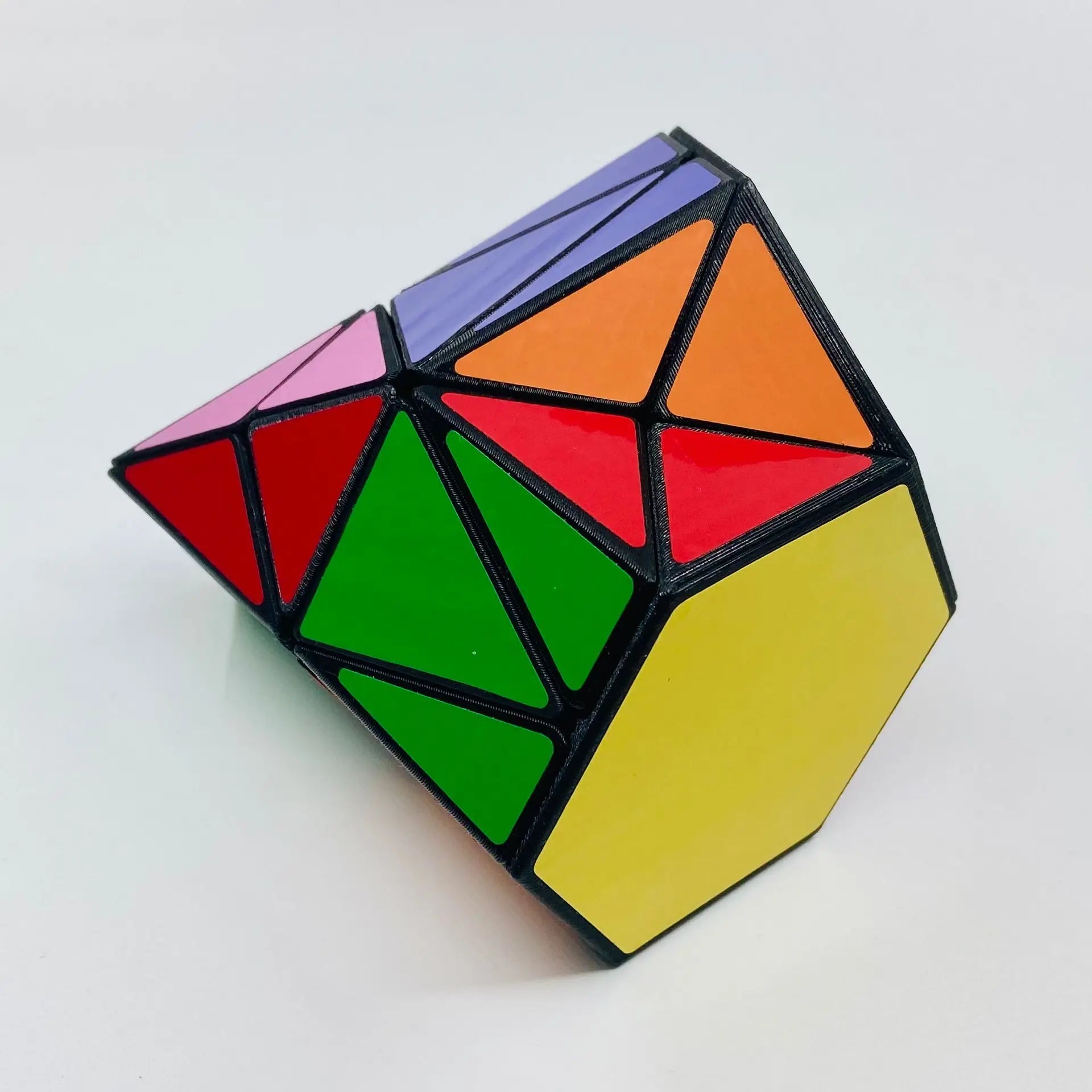 Kaleidoscope Hex Prism 3D FDM Printed Puzzle