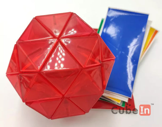 Dayan Gem cube V1 I Transparent Red Limited Version - CubeIn