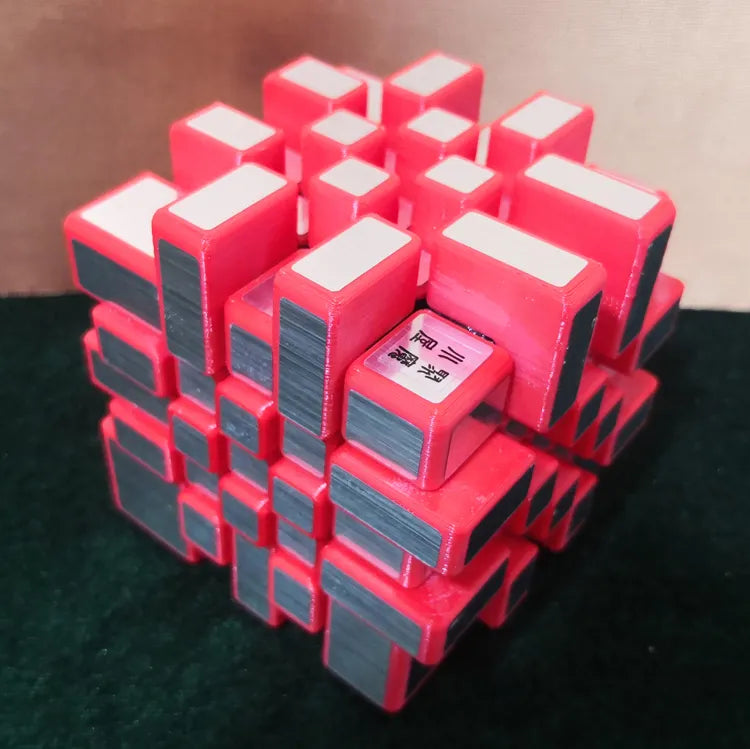 3D Printed 5x5 Mirror Cube - CubeIn