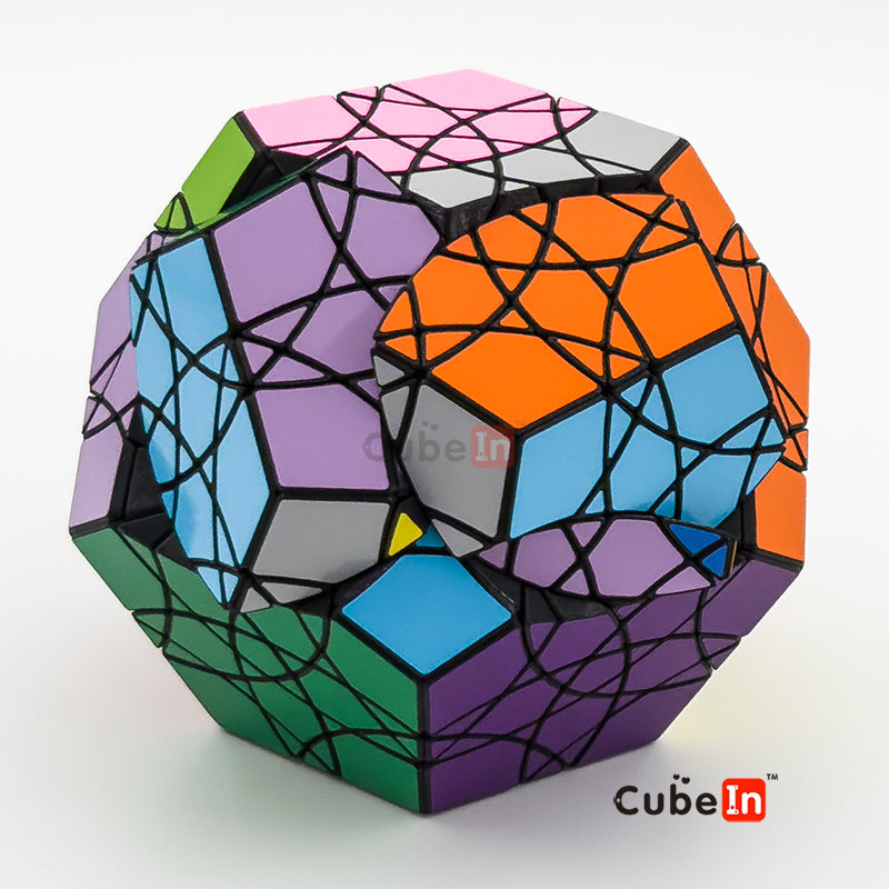 Aocube Kite Dodecahedron – 30-Axis Deep Cut Edge-Turning Puzzle